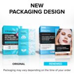 SimplyVital Collagen Facial Mask with Retinol & Hyaluronic Acid - Hydrating Face Masks Skincare - T Line & V Line Sheet Mask for Women Skin Care - Mascarillas Para la Cara - Cloth Face Masks - 7 Pack - Image 8