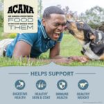 ACANA Wholesome Grains Dry Dog Food Sea to Stream Saltwater Fish Recipe 4lb Bag - Image 4