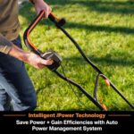 LawnMaster CLMF4819X 19-inch Brushless Cordless Lawn Mower with 2X24V MAX 4.0Ah Battery and a Dual Charger 6 Cutting Position - Image 7