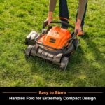 LawnMaster CLMF4819X 19-inch Brushless Cordless Lawn Mower with 2X24V MAX 4.0Ah Battery and a Dual Charger 6 Cutting Position - Image 8