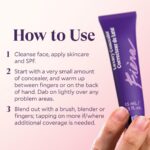 Fièra Luxury Concealer & Foundation with Anti-Aging Ingredients - Full Coverage for Dark Circles, Wrinkles, Fine Lines, and Spots, All-Day Wear For Mature Skin - Neutral Beige, 0.5 FL. OZ. / 15 ML - Image 6