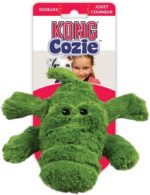 KONG - Cozie Ali Alligator - Indoor Cuddle Squeaky Plush Dog Toy - for Medium Dogs - Image 5