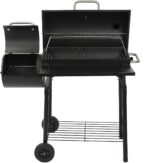 Charcoal Grill Offset Smoker: Charcoal Barbecue Grills with Spacious Cooking Area | Barrel BBQ Grill and Smokers Combo for Outdoor Patio Backyard Camping and Parties - Image 10