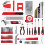 Tool Set - 8V Cordless Drill Set, 132 Piece Home Tool Set With Hand Drill, Tool Kit for Women & Men, Perfect for Homeowner, Diyer, Handyman - Image 6
