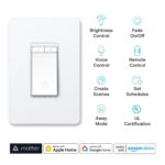 Kasa Matter Smart Dimmer Switch: Voice Control w/Siri, Alexa & Google Assistant | UL Certified | Timer & Schedule | Easy Guided Install | Neutral Wire Required | Single Pole | 2.4GHz Wi-Fi | KS225 - Image 3