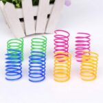 Andiker Cat Spring Toy, 12 Pc Colorful Cat Kicker Toys Interactive Cat Toys for Indoor Cats Swatting, Biting, Hunting to Kill Time and Keep Fit - Image 7
