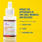 Good Molecules Super Peptide Serum - Anti-aging Facial Serum with Peptides and Copper Tripeptides to Plump and Firm - Water-Based Skincare for Face - Image 3