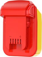 NovaQuantic Adapter - for All Milwaukee M18 Tools (Not Older V-18) - Compatible with DeWalt 20V MAX Batteries for Power Supply, No Charge Function - 1 Adapter Only (High Compatibility Version) - Image 4