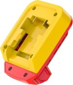 NovaQuantic Adapter - for All Milwaukee M18 Tools (Not Older V-18) - Compatible with DeWalt 20V MAX Batteries for Power Supply, No Charge Function - 1 Adapter Only (High Compatibility Version) - Image 5