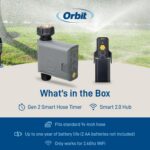Orbit B-hyve Gen 2 Smart Hose Watering Timer with Wi-Fi Hub - Smart Hose Watering Timer - Wi-Fi System - App Controlled - Weatherproof AA Battery Powered - 90204 - Image 11