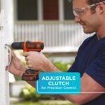 BLACK+DECKER 12V MAX Cordless Drill/Driver, Battery and Charger Included (BDCDD12C) - Image 4