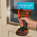 BLACK+DECKER 12V MAX Cordless Drill/Driver, Battery and Charger Included (BDCDD12C) - Image 6