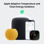 Aqara Smart Thermostat W200 with Apple Adaptive Temperature & Clean Energy Guidance, 4" Touchscreen, Matter Controller, Built-in Radar Sensor, Works with Apple Home, Siri, Google Assistant, Alexa - Image 3