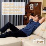 EASE MOOSE Oversized Modular Sectional Sofa,Leather Sectional Couch with Deep Seat,Extra Large U Shaped Couch,Faux Leather Material Sofa Modern Comfy Scratch Resistant,Beige - Image 6