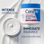 CeraVe Intensive Moisturizing Cream, Body Moisturizer With Shea Butter, 72H Hydration + Skin Barrier Repair, Fragrance-Free Body Lotion For Extremely Dry Skin, 19oz | Packaging May Vary - Image 4