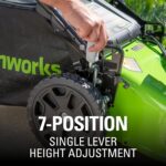 Greenworks 48V (24V x 2) 21" Brushless Cordless (Self-Propelled) Lawn Mower (LED Headlight), (2) 5.0Ah Batteries and Dual Port Rapid Charger Included (200+ Compatible Tools) - Image 9