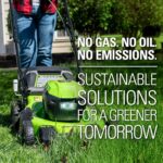 Greenworks 48V (24V x 2) 21" Brushless Cordless (Self-Propelled) Lawn Mower (LED Headlight), (2) 5.0Ah Batteries and Dual Port Rapid Charger Included (200+ Compatible Tools) - Image 13