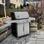 Weber Genesis S-315 Natural Gas Grill for Outdoor Cooking, Stainless Steel, 3 Burners – Stainless Steel Cooking Grates & PureBlu Burners - Image 8
