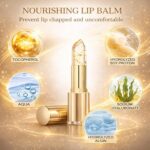 Color Changing Lipstick, Gold Crystal pH Color-Changing Lipstick 24HR Transferproof Lip Gloss,Moisturizing Tinted Lip Balm,Mother's Day & Birthday Gifts, Teacher Gifts for Women (1 Count (Pack of 1)) - Image 6