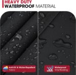 Unicook 52 Inch Grill Cover for Weber Spirit 200 and 300 Series, Gas BBQ Cover for Outdoor Grill, Heavy Duty Waterproof Fade Resistant, Compared to Weber 7106 - Image 4