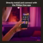 Philips Hue Go Smart Portable Dimmable Table Lamp, White - White and Color Ambiance LED Color-Changing Light - 1 Pack - Indoor and Outdoor Use - Control with Hue App or Voice Assistant - Image 5