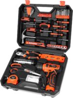 139-Piece Tool Set - Tool Kit with 8V Cordless Drill Driver in ToolBox Storage Case, General Household Drill Set for Home Repairs, Handyman, DIY Projects - Image 10