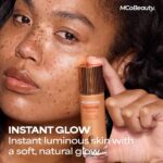 MCoBeauty Flawless Glow Luminous Skin Filter - 4 Medium - 4-in-1 Primer, Highlighter & Foundation Booster - Dewy Illuminating Tint Face Makeup with Squalane Vitamin E - Vegan & Cruelty Free - Image 3