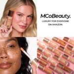 MCoBeauty Flawless Glow Luminous Skin Filter - 4 Medium - 4-in-1 Primer, Highlighter & Foundation Booster - Dewy Illuminating Tint Face Makeup with Squalane Vitamin E - Vegan & Cruelty Free - Image 9