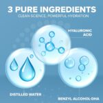 Hyaluronic Acid Serum for Skin 100% Pure Anti Aging Intense Hydration Moisture Non greasy Paraben free, Wrinkle Reducing and Brightening Serum (Pro Formula) 2oz - Image 6