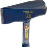 ESTWING Special Edition Fireside Friend - Leather 14" Wood Splitting Maul with Forged Steel Construction & Genuine Leather Grip - Image 4