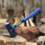 ESTWING Special Edition Fireside Friend - Leather 14" Wood Splitting Maul with Forged Steel Construction & Genuine Leather Grip - Image 5