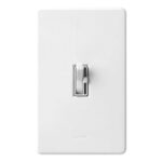 Lutron Ariadni/Toggler LED+ Dimmer Light Switch for Dimmable LED, Halogen and Incandescent Dimmer Switch, 150W, Single-Pole/3-Way, AYCL-153P-WH, White - Image 4