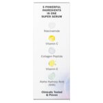 Olay Super Serum - Glow Serum for Face - Activated Niacinamide, Vitamin C & E, Collagen Peptide, AHA - 5-in-1 Benefits - Brightens, Hydrates, Smooths, Firms, Evens Tone, Proactive Anti-Aging, 1.7 Oz - Image 17