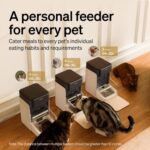 PETLIBRO RFID Automatic Cat Feeder, Collar Tag-Activated Personalized Meals, 5G&2.4G Wi-Fi Programmable Cat Food Dispenser with Cats Recognition & Diet Tracking for Multi-Pet Homes and Different Diets - Image 3