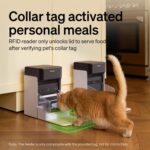 PETLIBRO RFID Automatic Cat Feeder, Collar Tag-Activated Personalized Meals, 5G&2.4G Wi-Fi Programmable Cat Food Dispenser with Cats Recognition & Diet Tracking for Multi-Pet Homes and Different Diets - Image 4