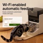 PETLIBRO RFID Automatic Cat Feeder, Collar Tag-Activated Personalized Meals, 5G&2.4G Wi-Fi Programmable Cat Food Dispenser with Cats Recognition & Diet Tracking for Multi-Pet Homes and Different Diets - Image 8