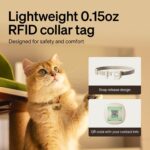 PETLIBRO RFID Automatic Cat Feeder, Collar Tag-Activated Personalized Meals, 5G&2.4G Wi-Fi Programmable Cat Food Dispenser with Cats Recognition & Diet Tracking for Multi-Pet Homes and Different Diets - Image 9