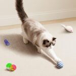 Cat Toys for Indoor Cats, 34 Packs Interactive Cat Toy Set with Colorful Springs Toys, Mouse Toy, Catnip Ropes, Balls, Bells, and Sisal Ball for Kitten Toys - Image 5