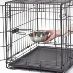 MidWest Homes for Pets Double Door iCrate Starter Kit, 24-inch Dog Crate Bundle for Small Breeds, Includes Cage, Pet Bed, 2 Bowls and Privacy Cover - Image 8