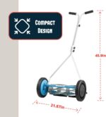 American Lawn Mower Company 1415-16SK2 16-Inch 5-Blade Push Reel Lawn Mower with Sharpener - Image 4