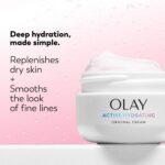 Olay Active Hydrating Cream Face Moisturizer, 1.9 fl oz - Image 4