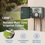 Orbit 57899 9-Station Outdoor Swing Panel Sprinkler System Timer - Image 6
