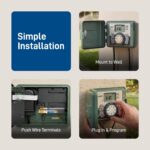 Orbit 57899 9-Station Outdoor Swing Panel Sprinkler System Timer - Image 7