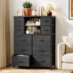 Romorgniz Dresser for Bedroom with Fabric Drawers, 48.2" H Bedroom Dresser for Entryway, Hallway, Dressing Room, Clothes Storage, Entryway - Image 3
