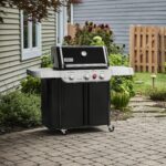 Weber Genesis E-330 Liquid Propane Gas Grill for Outdoor Cooking, 3 Burners, Black – Porcelain-Enameled Cast-Iron Grates, PureBlu Burners & Sear Zone - Image 8