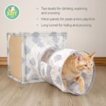 Kitty City Cozy Cat Play Furniture, Hideaway Cat Tunnel - Image 3