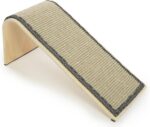 SmartyKat Sisal Angle Ramp Cat Scratcher, Natural Woven Sisal Surface & Stable Wooden Structure with Organic Catnip - Image 8