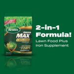 Scotts Green Max Lawn Food - Lawn Fertilizer for Grass Plus Iron Supplement, 10,000 sq. ft., 33.33 lbs. - Image 4