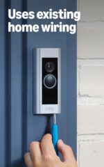 Like-New Ring Wired Doorbell Plus - Upgraded, with added security features and a sleek design (existing doorbell wiring required) - Image 5