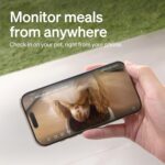 PETLIBRO Automatic Cat Feeder with Camera, 1080P HD & Night Vision, 5GHz/2.4GHz WiFi & Cam Smart Pet Feeder with App Control, 2-Way Audio, Motion Alerts for Cats & Dogs, Stainless Steel Single Tray - Image 8